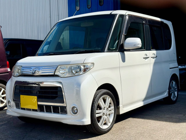 ダイハツ タントカスタム RS ターボ 車検整備2年付き 禁煙車 の中古車