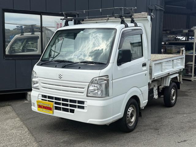 キャリイ 頑丈ダンプ 4WD ワンオーナー 禁煙車 Bluetooth