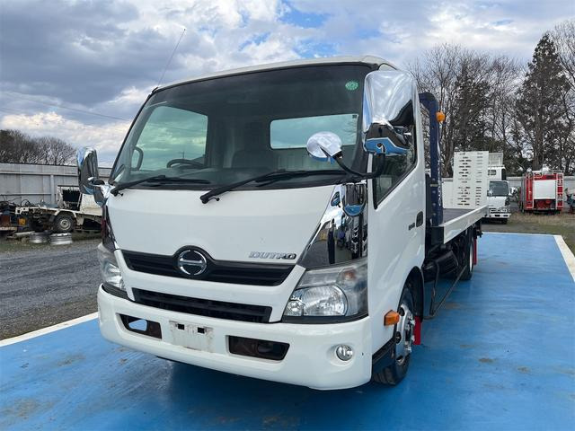 デュトロ  極東開発フラトップ積載車 2.95t