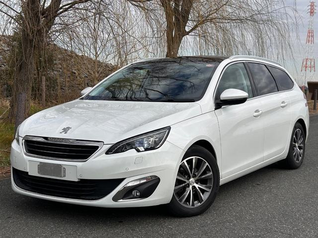 308SW アリュール ブルーHDi ディーゼル ガラスルーフ ルーフレール