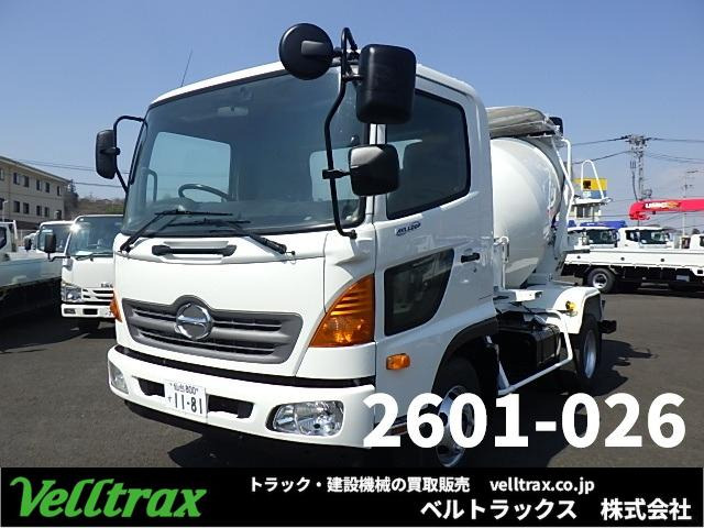 レンジャー ミキサー車 カヤバ 4tミキサー車