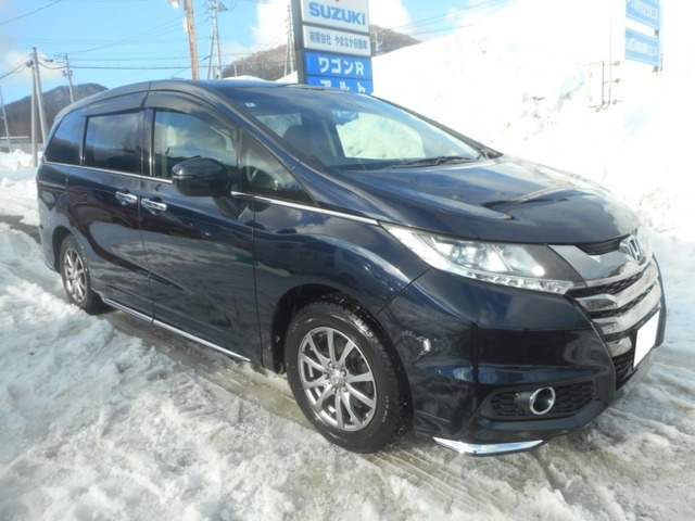 オデッセイ 2.4 アブソルート 4WD LEDヘッドライト ナビ TV Bカメラ