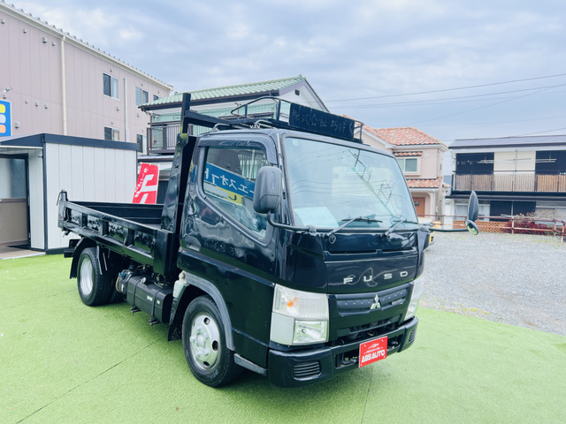 キャンター  2t ダンプ 新明和 予備車検付