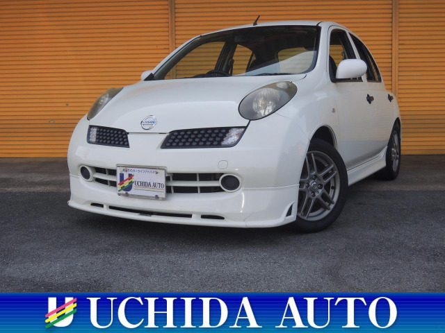 マーチ 1.2 12SR 5速MT・車高調・ニスモLSD・ナビ