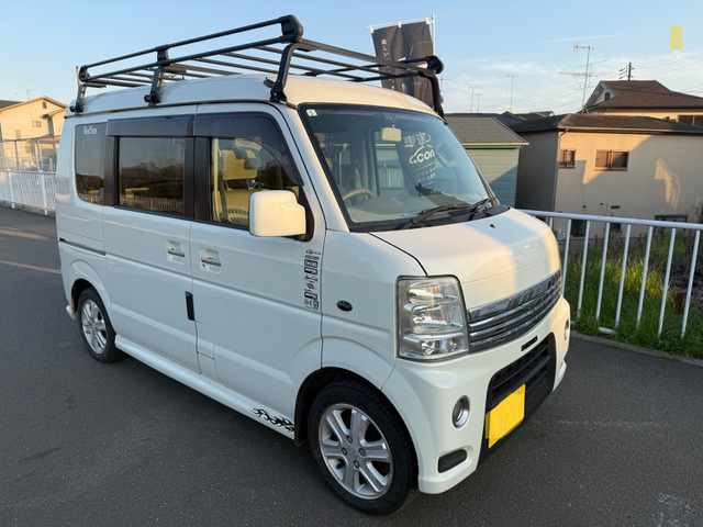 エブリイワゴンPZターボスペシャル ハイルーフ両側パワースライドドア・オートステップ