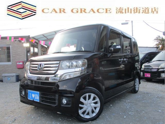 N-BOXカスタム G Lパッケージ 両側スライドドア ETC スマキー