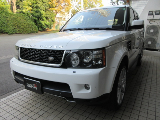 レンジローバースポーツ5.0 V8 スーパーチャージド 4WD後期最終モデル 記録簿付