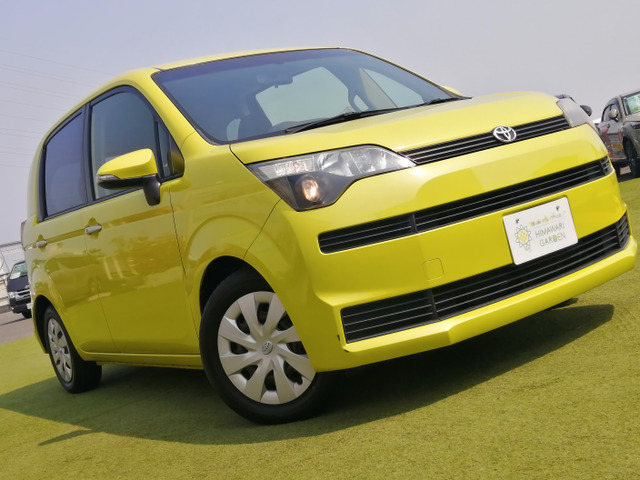 平成２４年　スペイド　1.５G 車検令和９年９月！距離１２万キロ！片側電動！ トヨタ スペイド 1.5 F 電動スライド/純正ナビ/地デジ/カメラ の中古車