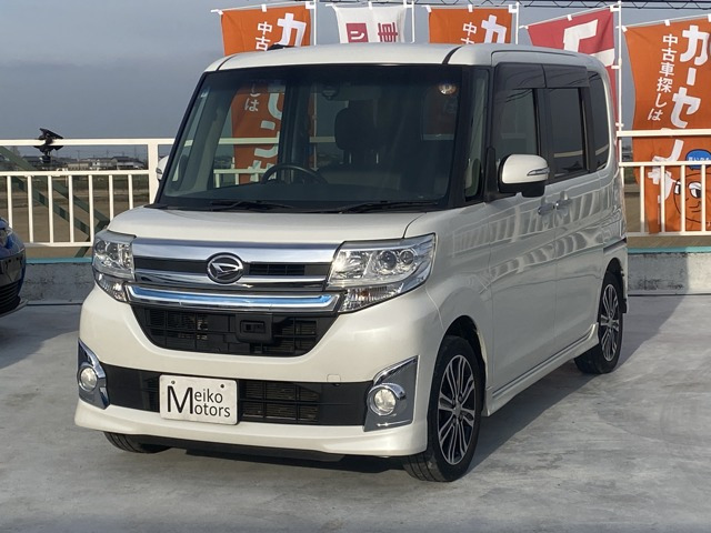 タントカスタムRS トップエディション SA3ヶ月自社保証 ナビ フルセグ ETC