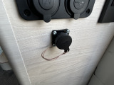 ポータブル電源用取り込み口!
