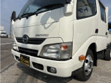 4000cc 2t 2トン Wキャブ ダブルキャブ 積載2000Kg 6人乗り 低床 5速 5MT パワーウインドウ 内外装仕上げ済み ワンオーナー