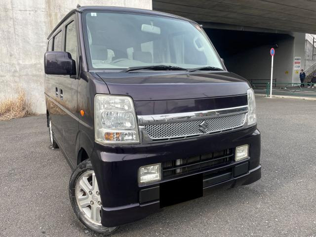 エブリイワゴンPZターボスペシャル ディスチャージランプワンオーナー・両側パワスラ・記録簿12枚