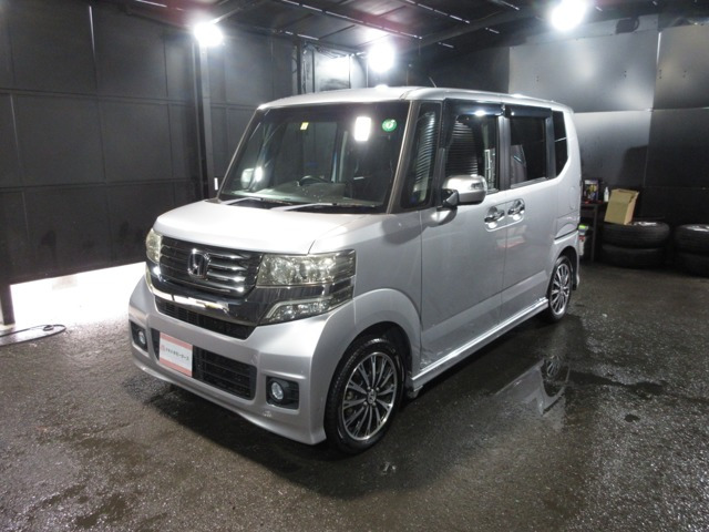 N-BOXカスタム G ターボ パッケージ クルコン 両側パワスラ メモリーナビ