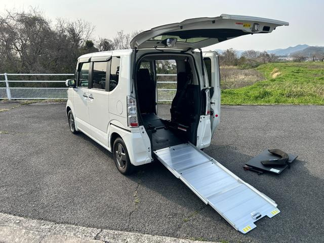 N-BOX+ G Lパッケージ 車いす仕様車 安心パッケージ 自動追突ブレーキ ナビ TV
