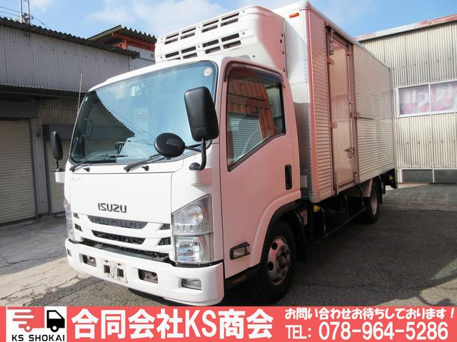 エルフ  冷蔵冷凍車 ワイドロング 格納PG AT