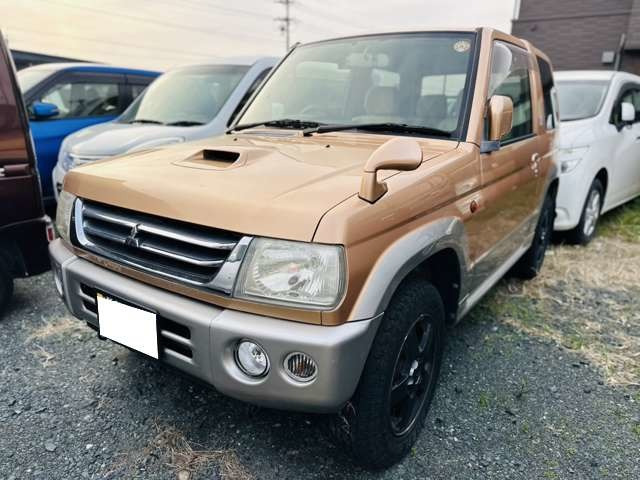パジェロミニ ブルーム エディション VR 4WD キーレス ナビ ETC エアコンクーラー