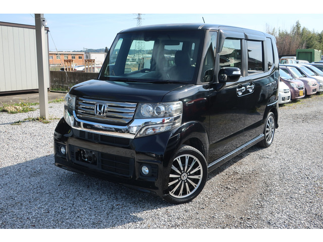 N-BOXカスタム G ターボ Aパッケージ 両側電動スライドドア スマートキー