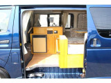 ハイエースバン キャンピング ナッツRV ペアコンポ ナビ ETC