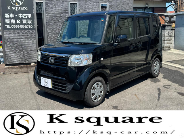 N-BOX G Lパッケージ 禁煙 SDナビ 後席モニタ ETC