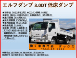 エルフ 3.0 強化ダンプ フルフラットロー ディーゼル ターボ 全低床 3t コボレーン