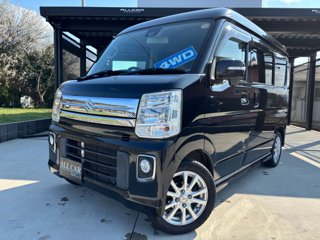 エブリイワゴン PZターボスペシャル 4WD 4WD レーダーブレーキサポート