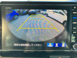 【バックカメラ】駐車時に後方のリアルタイム映像を確認