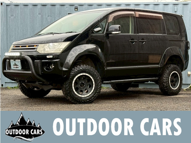 デリカD:5 2.4 G パワーパッケージ 4WD ボディリフト 両側電動 MTタイヤ