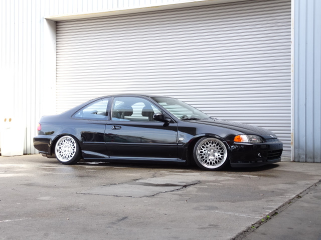 シビッククーペ1.6左HサンルーフB16A+5MT換装