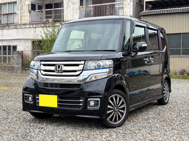 N-BOXカスタム G ターボ Lパッケージ ナビ 両側電動スライドドア