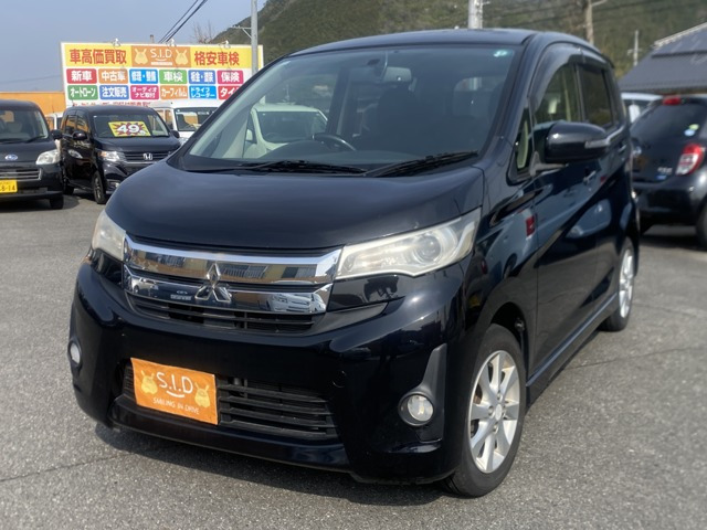 eKカスタム G バックカメラ HIDヘッドライト CD