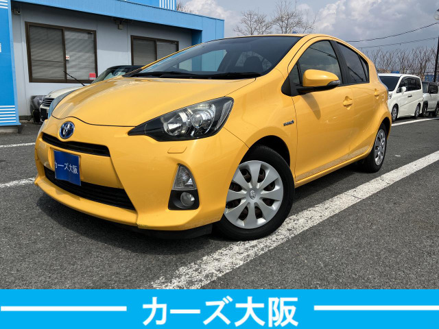 アクア 1.5 G ブラックソフトレザーセレクション C プッシュスタート 後カメラ ナビ