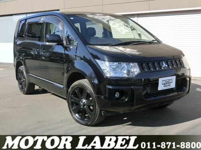 デリカD:5 2.2 アクティブギア 4WD 両側電動スライドドア・ハーフレザー・ナビ