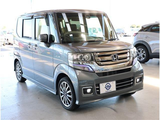 ホンダ N-BOXカスタム G ターボ Lパッケージ 安心PKG・ナビ・フルセグ