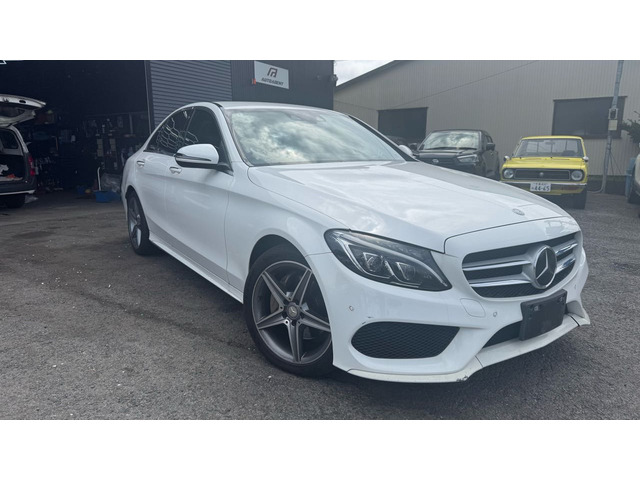 Cクラス C220d アバンギャルド AMGライン (ISG搭載モデル) 純正ナビ リアカメラ 地デ...