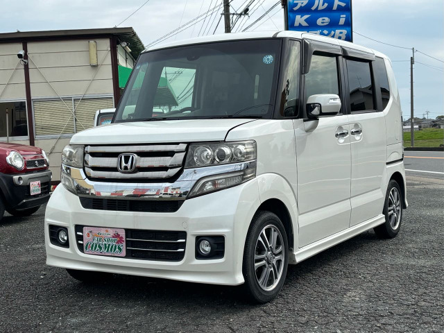 N-BOXカスタム G Lパッケージ ☆バックカメラ☆両側電スラ☆ETC☆