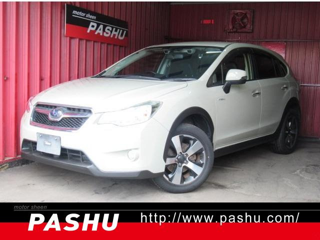 インプレッサXVハイブリッド 2.0i-L アイサイト 4WD HDDナビ地デジTVブラックポリッ...