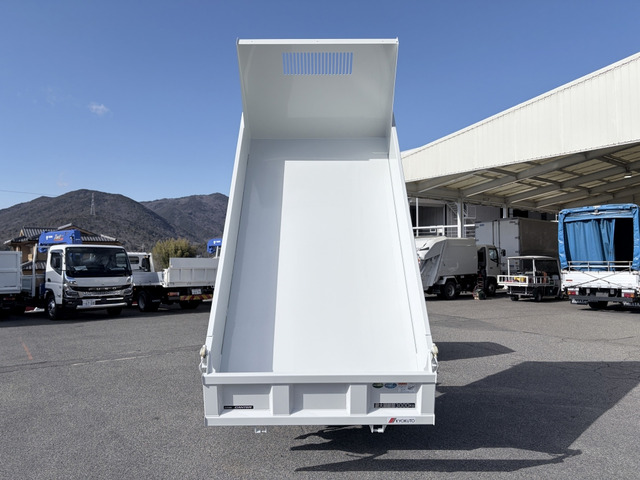 三菱ふそう キャンター ダンプ 3t積載 極東 強化3方開 4ナンバー の