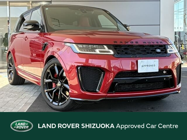 レンジローバースポーツ SVR (5.0リッター 575PS) 4WD 認定中古車 ワンオーナー弊社...
