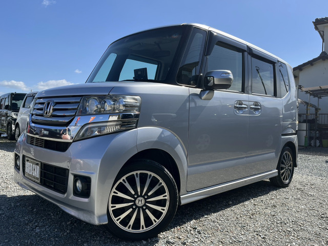 N-BOXカスタム G ターボ パッケージ 両側Pスライドドア クルコンパドルシフト