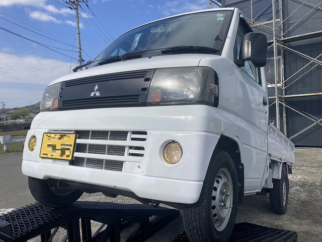三菱 ミニキャブトラック Vタイプ エアコン付 4WD 5MT 軽トラ 検有 の
