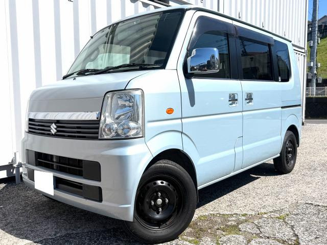 エブリイワゴン JPターボ 前後ゴラレコ HDDナビ バックカメラ