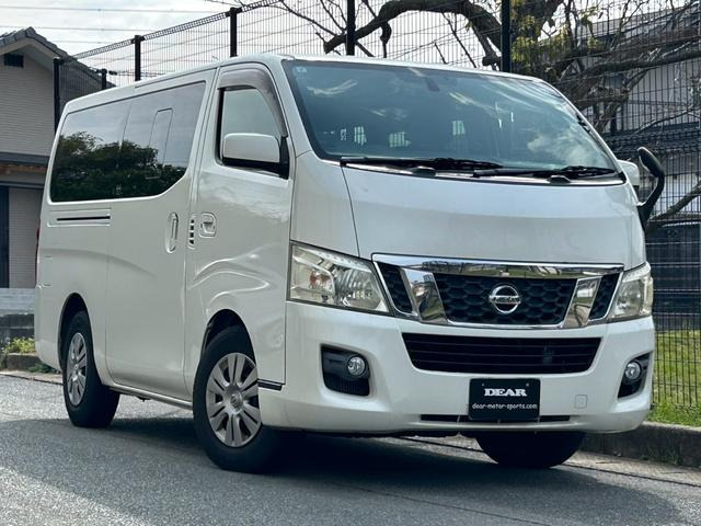 NV350キャラバン 2.5 プレミアムGX ロング ディーゼル 社外ナビ/TV/バックカメラ/ETC