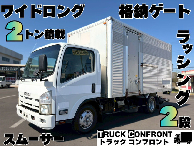 エルフ  ワイドロング2トン積載格納ゲート左サイド