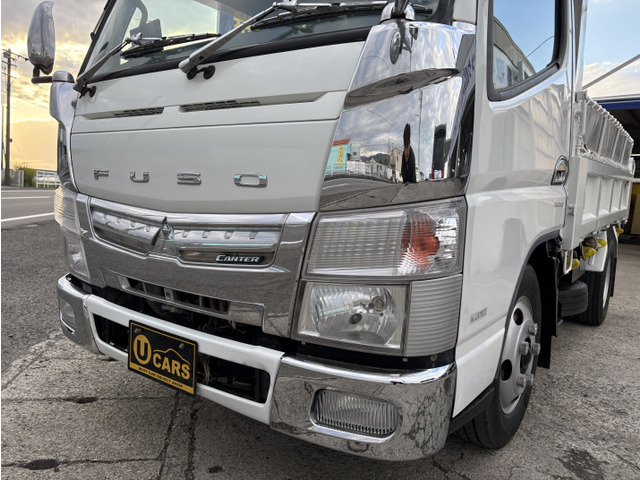 三菱ふそう キャンター 3tダンプ の中古車詳細 (67,000km, ホワイト