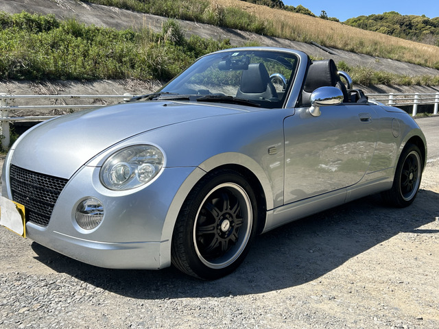 コペン アクティブトップ 車高調、マフラー、ナビ、お買い得車