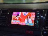 フルセグテレビも搭載で、やっぱり写りが違いますね!とても精細です。