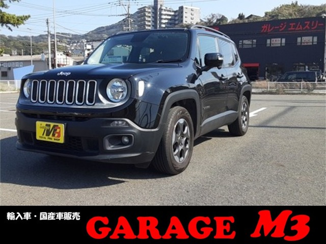 レネゲード ロンジチュード 1年保証 社外7インチナビTV ETC