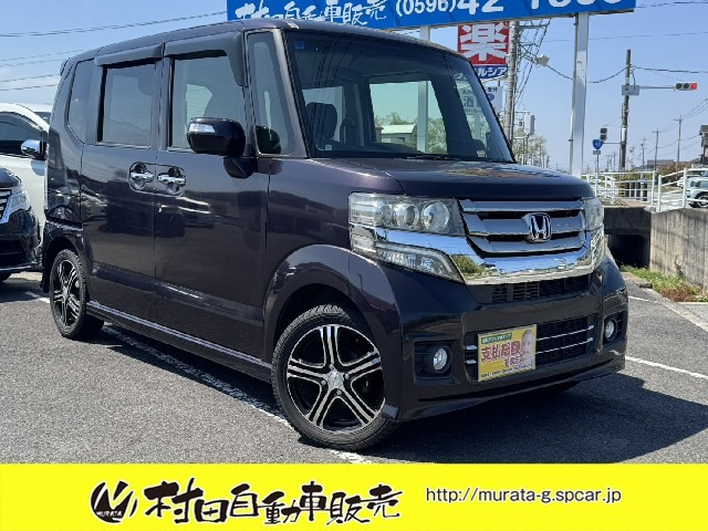 N-BOXカスタム G Lパッケージ 車検2年付 Pスラドア キセノンライト