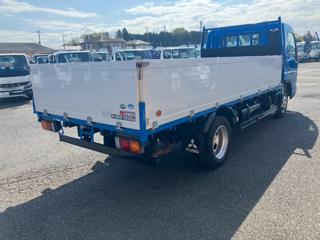 三菱ふそう キャンター 3t積・平ボディ・ロング・全低床・AT車 の中古
