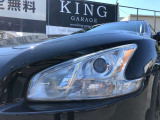 純正USヘッドライトも曇り等もなく綺麗です。
